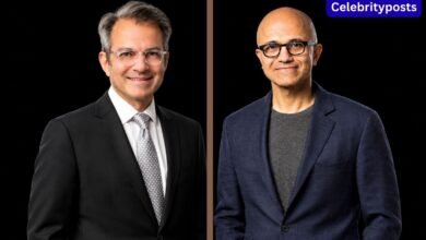 Satya Nadella and Michel Vounatsos