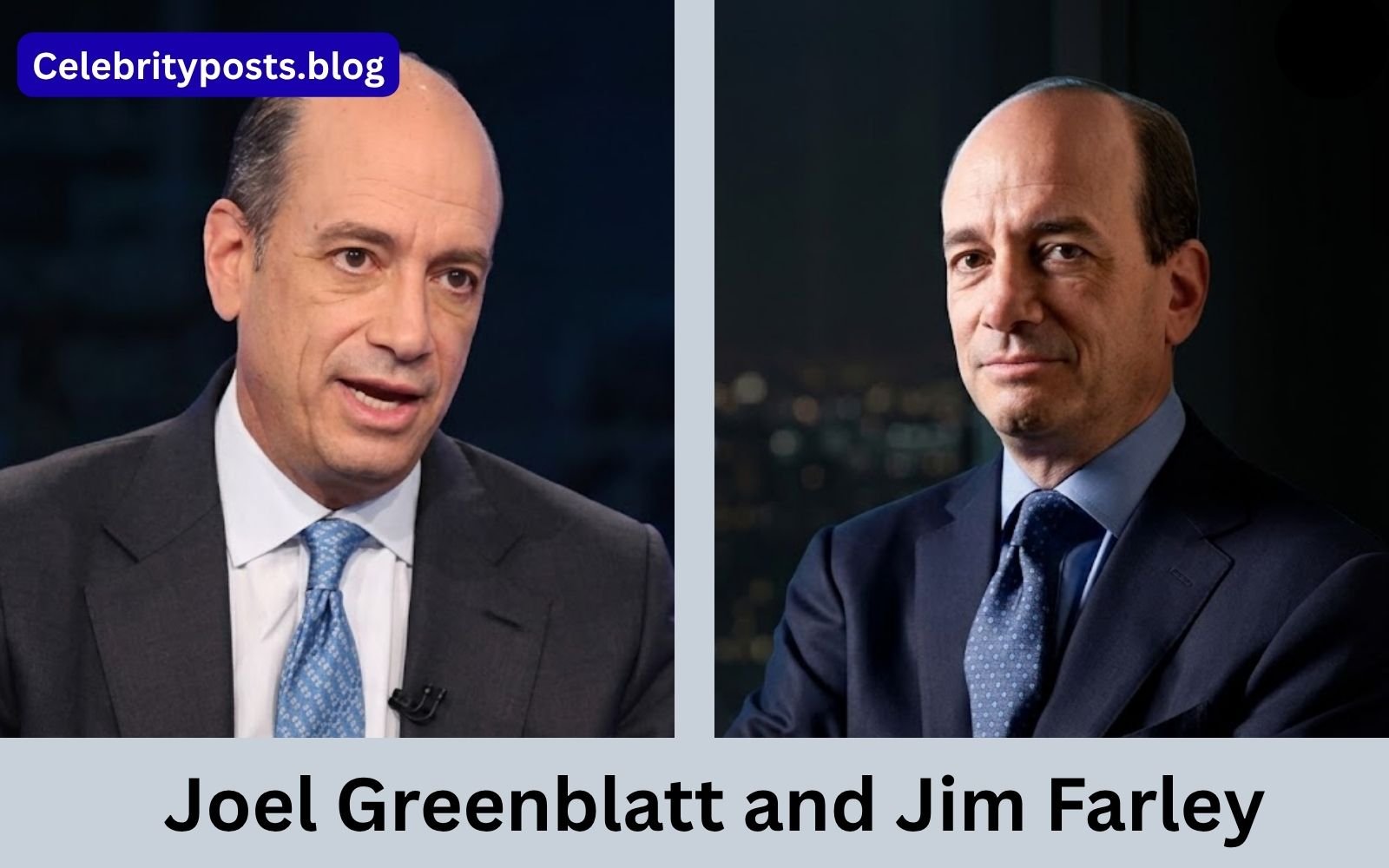 Joel Greenblatt and Jim Farley