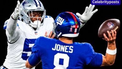 New York Giants vs Dallas Cowboys Match Player Stats