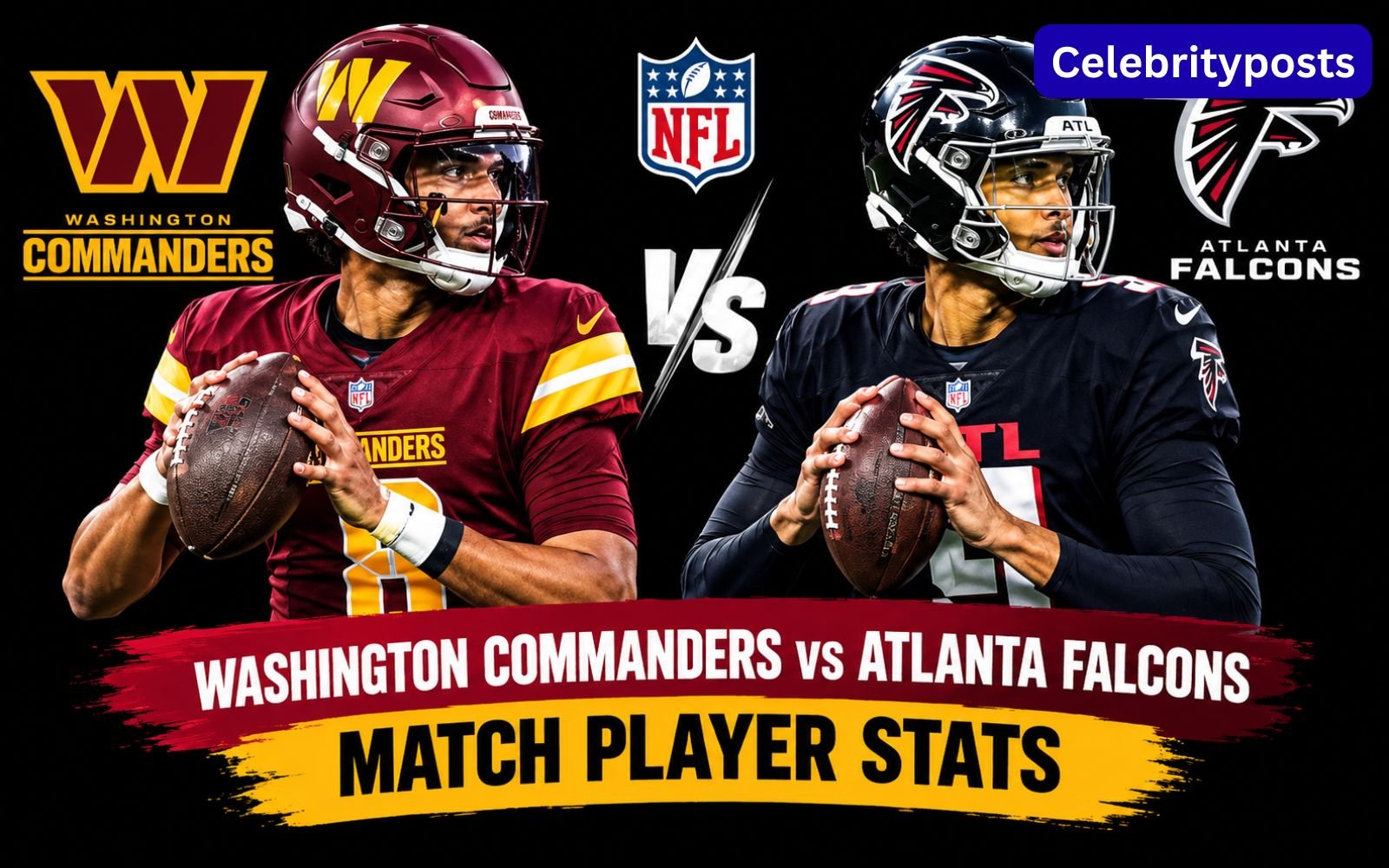 Washington Commanders vs Atlanta Falcons Match Player Stats